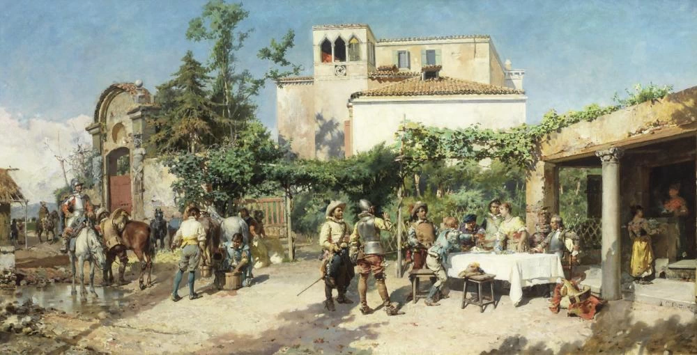 Cesare Detti - Una sosta per rinfrescarsi